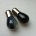 Drove 300 miles last night in a storm with a dark rear on the car. No lights. The state of these once clear bulbs. #fb