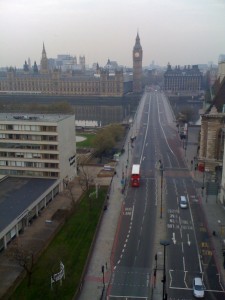 View on Marathon Day - Park PLaza Westminster