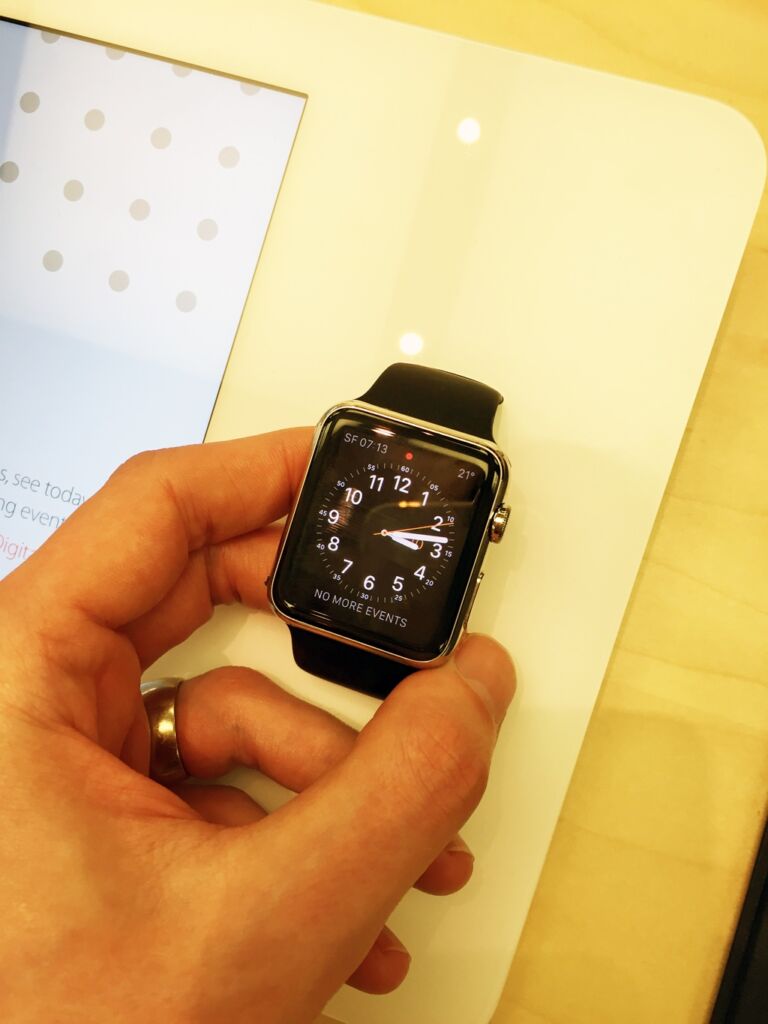 apple watch watch face